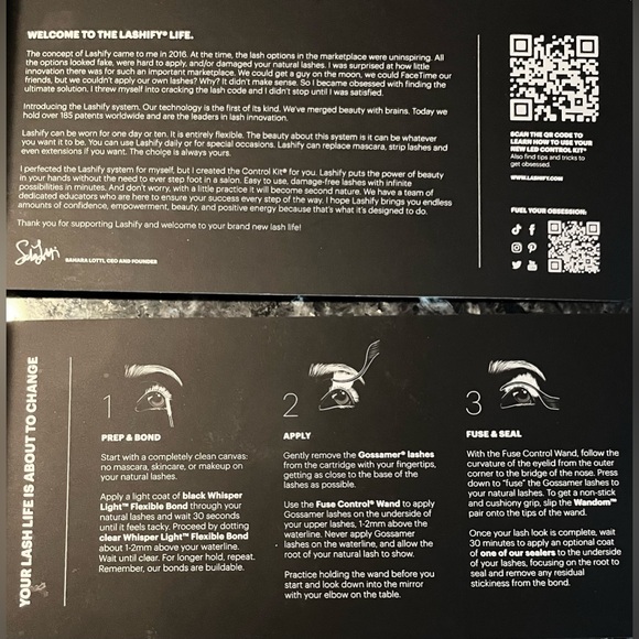 NEW Lashify ✨ White LED Light Control Kit • Sapphire Petite Wand - Picture 7 of 9